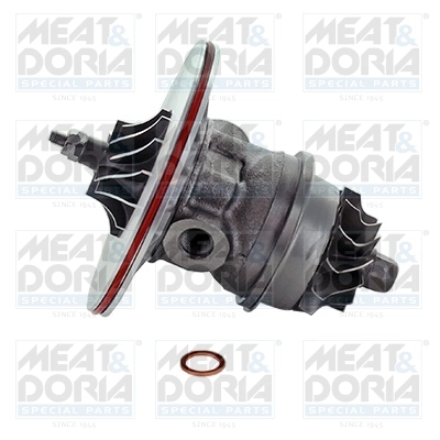 Core assembly, turbocharger